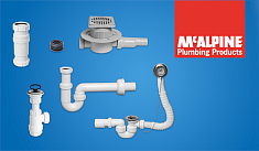 Водопереливная арматура McAlpine уже на складе